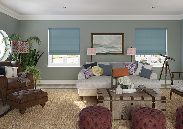 Stamford, Ocean - Roman Blind - Image 8